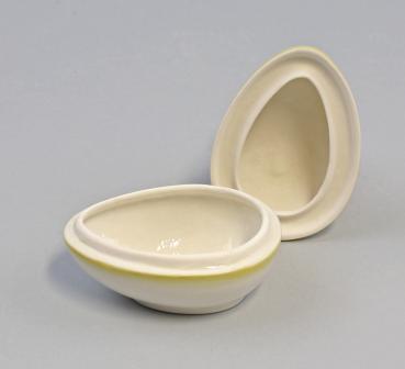Eidose klein mit Schmetterling gelb