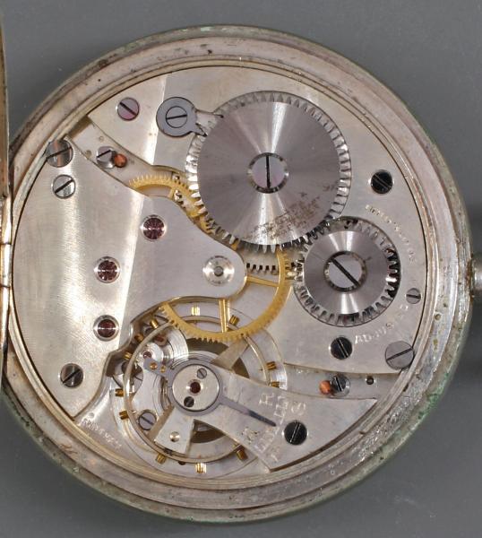 Silberne Herren-Taschenuhr Nidor um 1910