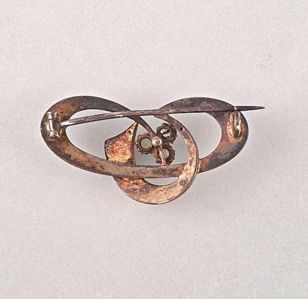 Opal-Brosche Jugendstil