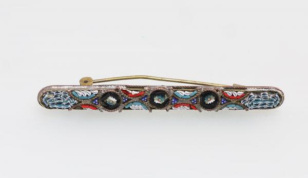 Millefiori-Brosche