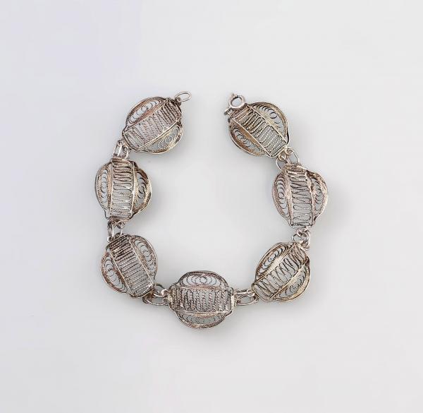 Filigranes Silberarmband