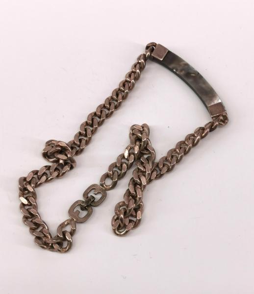 Silber-Collier mit Perlmutt