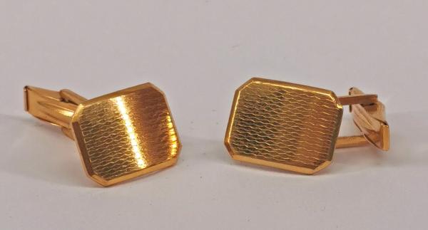 Manschettenknöpfe Gold Doublé