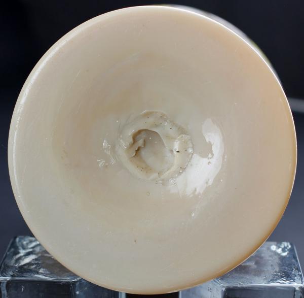 Opalinglas-Vase Spätbiedermeier