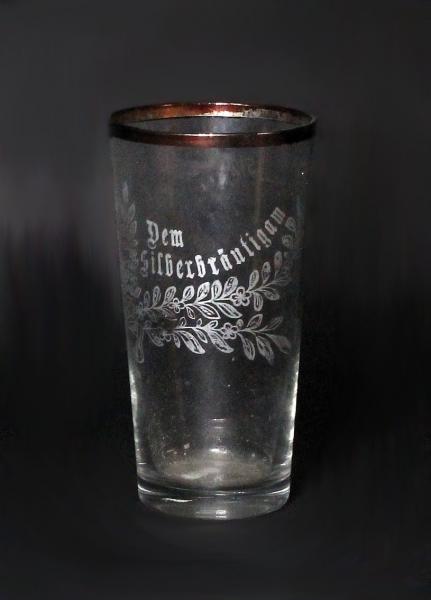 Glas Silberbräutigam