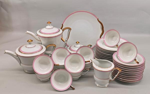 Art déco Kaffee- / Teeservice Hutschenreuther