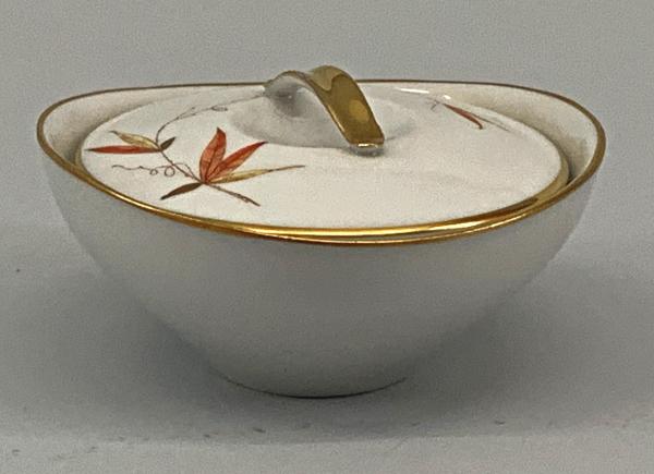 Dose Henneberger Porzellan Ilmenau Thüringen 50/60er Jahre Design