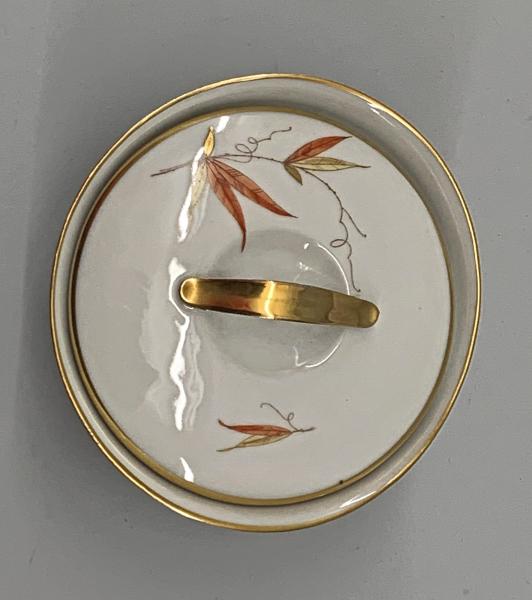Dose Henneberger Porzellan Ilmenau Thüringen 50/60er Jahre Design