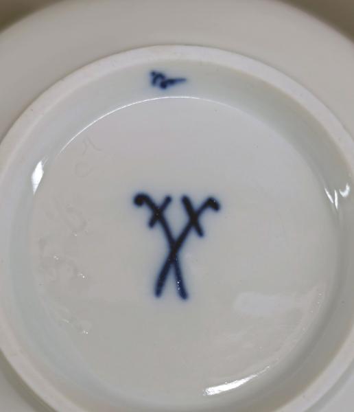 Sahnekännchen Meissen Weinlaub