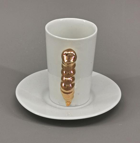 Espresso-Tasse Raupe