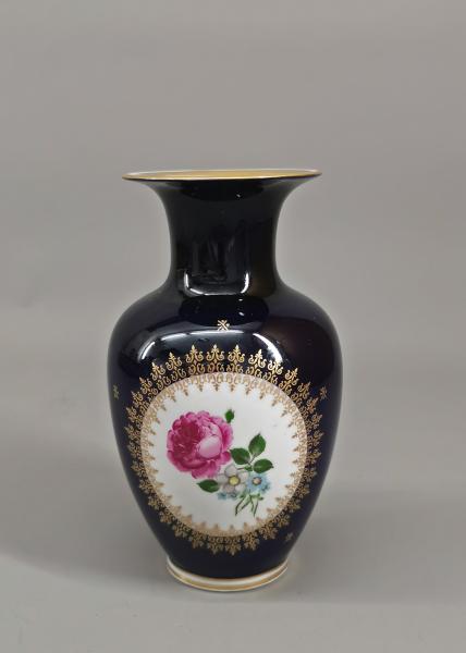 Vase Kobalt Rosen