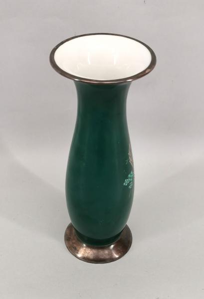 Vase Silberoverlay