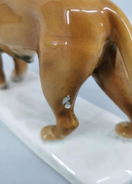 Porzellan Figur Löwe