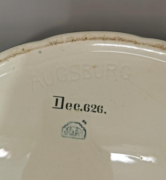 Waschschüssel mit Krug Jugendstil um 1900