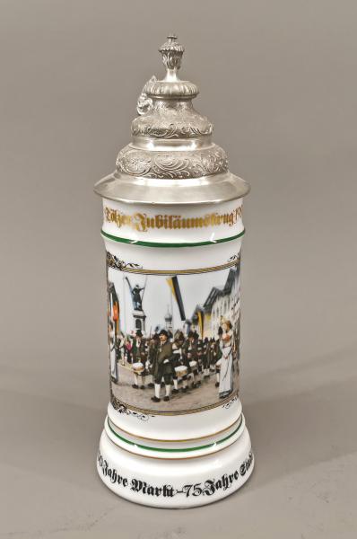 Bierkrug Tölzer Jubiläumskrug 1981 Grünerbräu