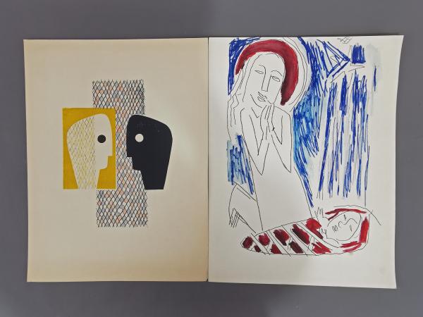 Unbekannt, 2 moderne Drucke