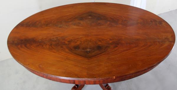 Ovaler Salon - Tisch Spätbiedermeier