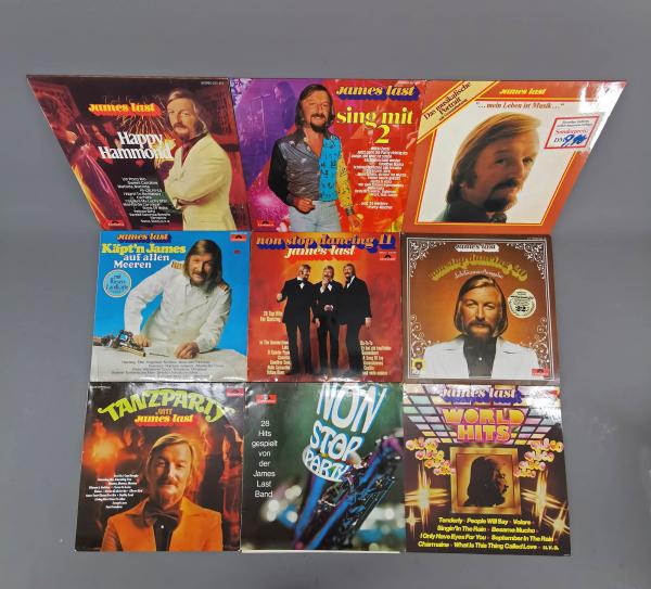 Konvolut Schallplatten James Last