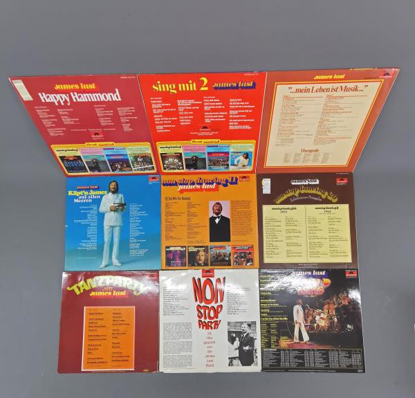 Konvolut Schallplatten James Last