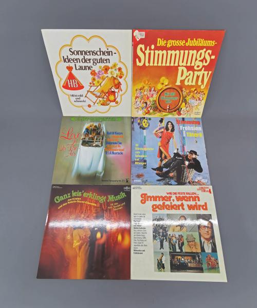 Konvolut Schallplatten Stimmungslieder