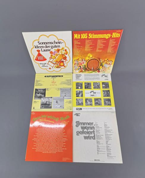 Konvolut Schallplatten Stimmungslieder