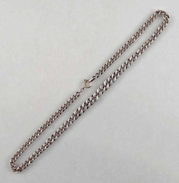Silbernes Collier L 43 cm