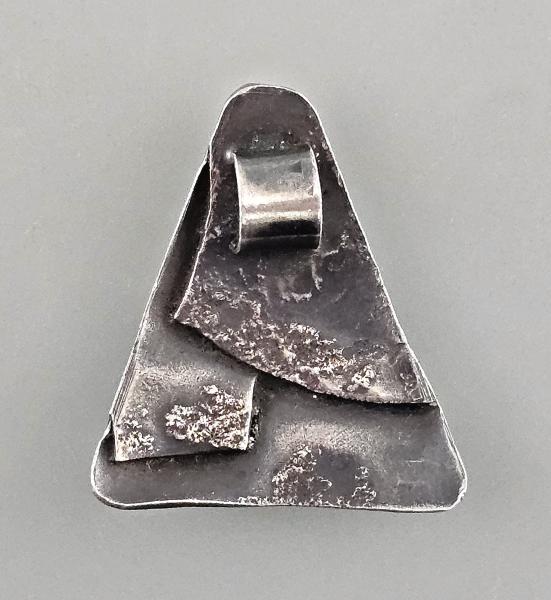 Silberner Designer Anhänger
