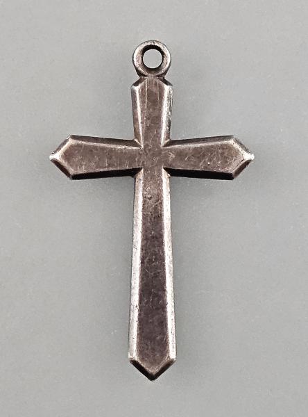Silberner Kreuz Anhänger 2 x 3,4 cm