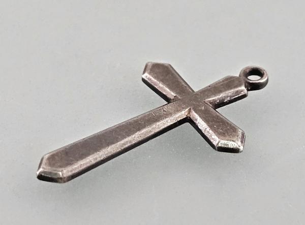 Silberner Kreuz Anhänger 2 x 3,4 cm