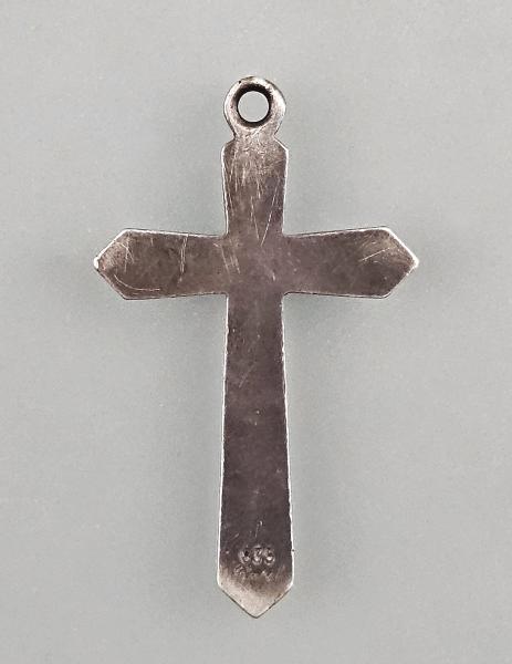 Silberner Kreuz Anhänger 2 x 3,4 cm