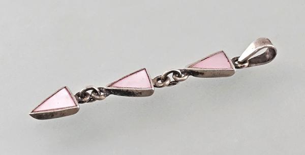Silber-Anhänger mit Perlmutt L 4,8 cm