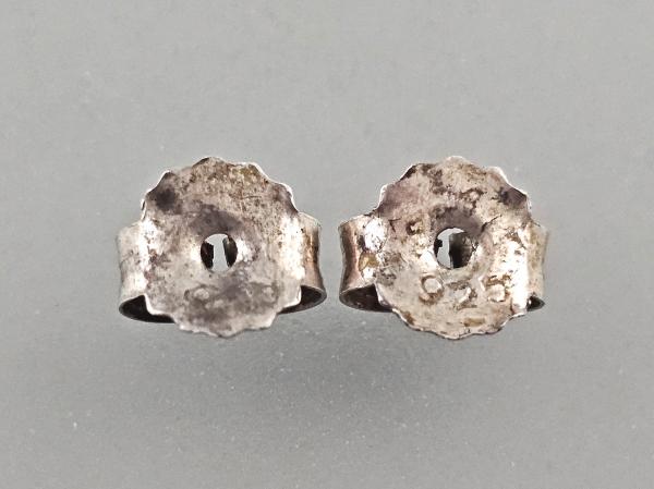 Silberne Creolen D 2 cm