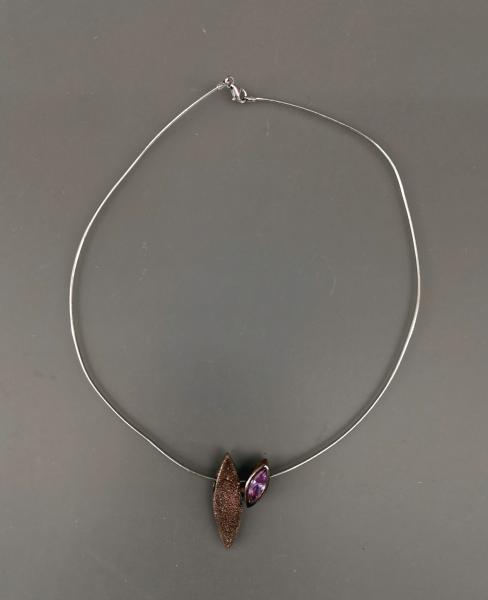 Kette mit Amethystanhänger