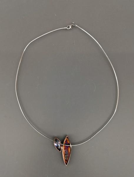 Kette mit Amethystanhänger