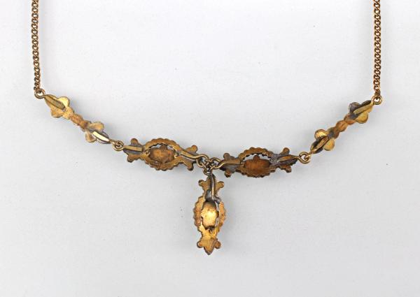 Granat-Collier