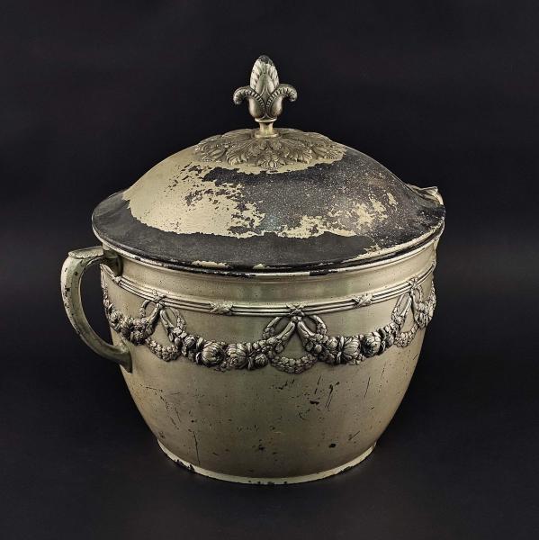 versilberte Bowle