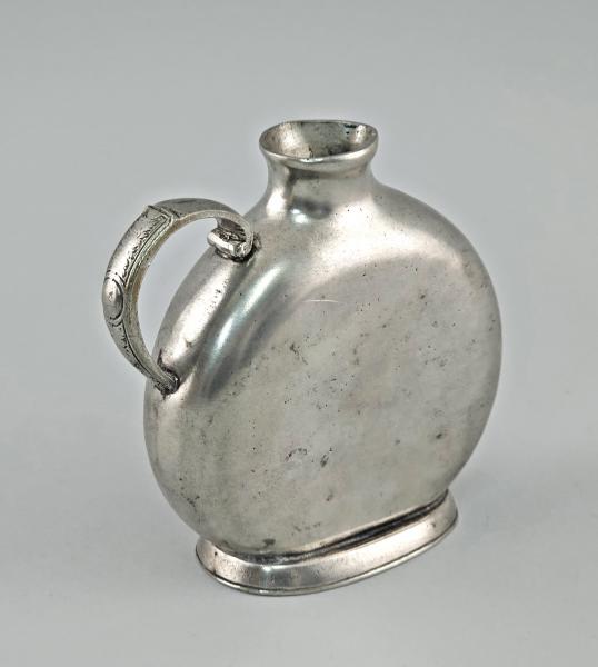 Zinn Flachmann Flasche
