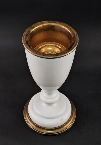 Großes Kelchglas um 1850