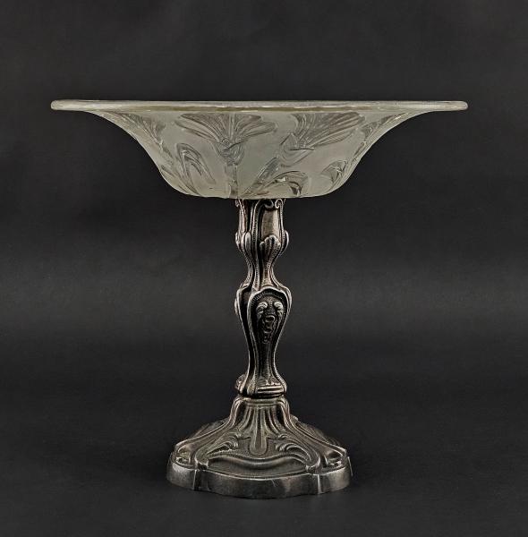 Große Tafelaufsatzschale Frankreich Art déco um 1930