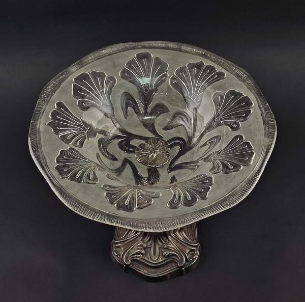 Große Tafelaufsatzschale Frankreich Art déco um 1930