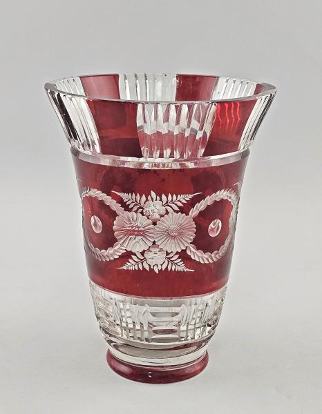 Kristallvase Art déco