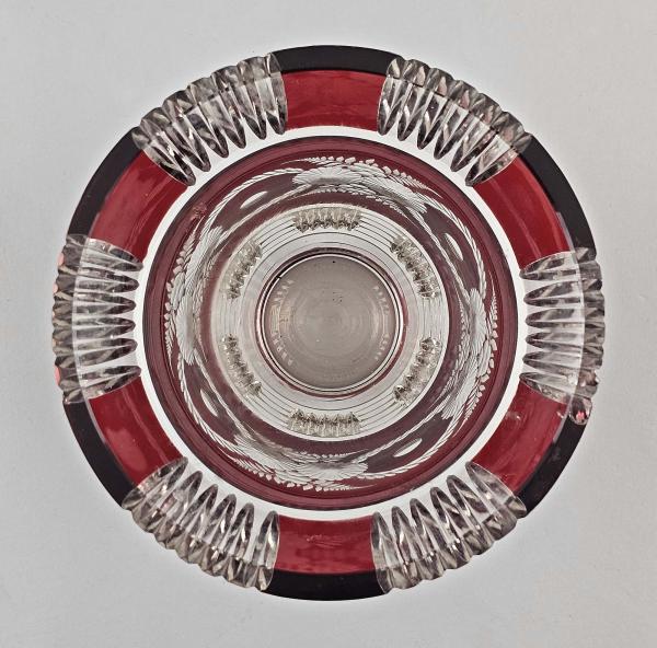 Kristallvase Art déco