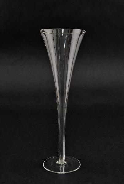 6 Sektflöten Art déco um 1930