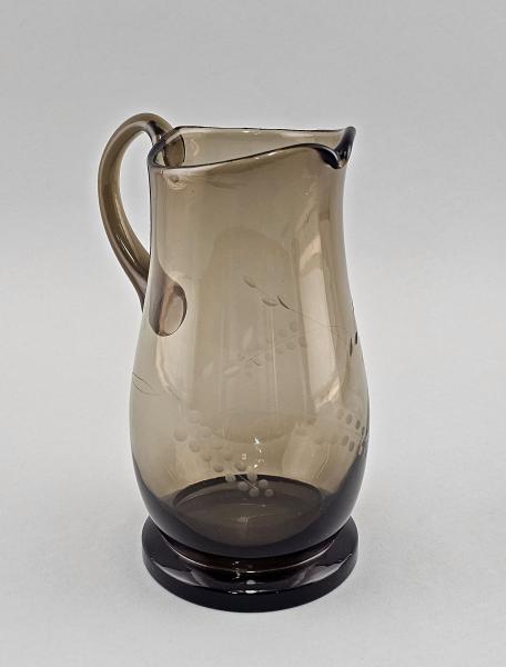 Schenkkrug Rauchglas