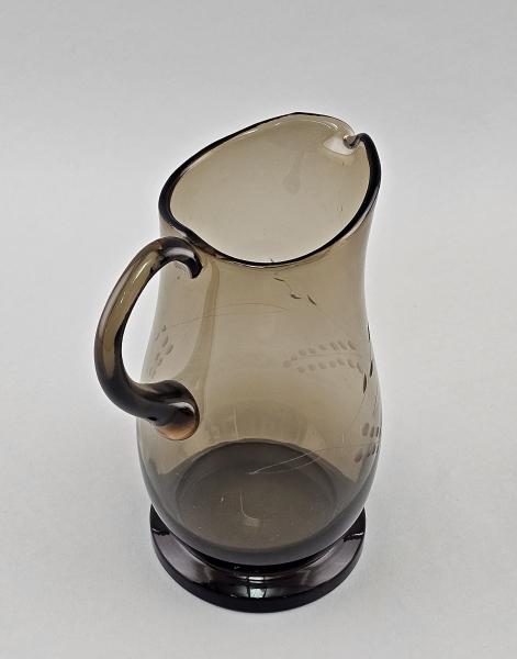 Schenkkrug Rauchglas