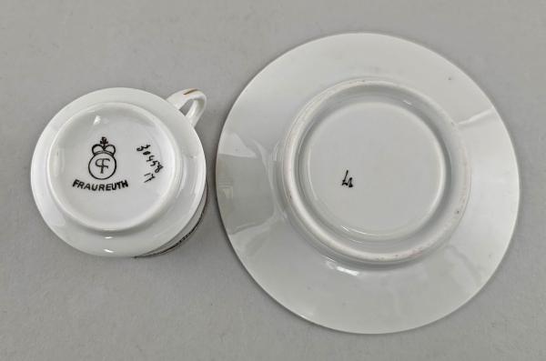 Mokkatasse Jugendstil Fraureuth