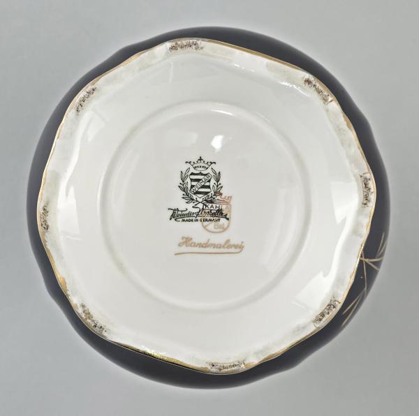 Kobaltblaue Vase Weimar Barockform