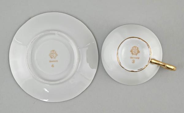 Mokkatasse Goldauflage