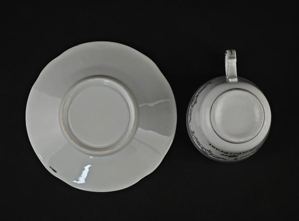 Silberhochzeitstasse "Der Silberbraut"