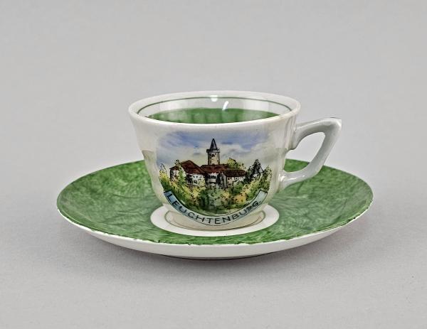 Mokka-Andenkentasse Leuchtenburg bei Kahla